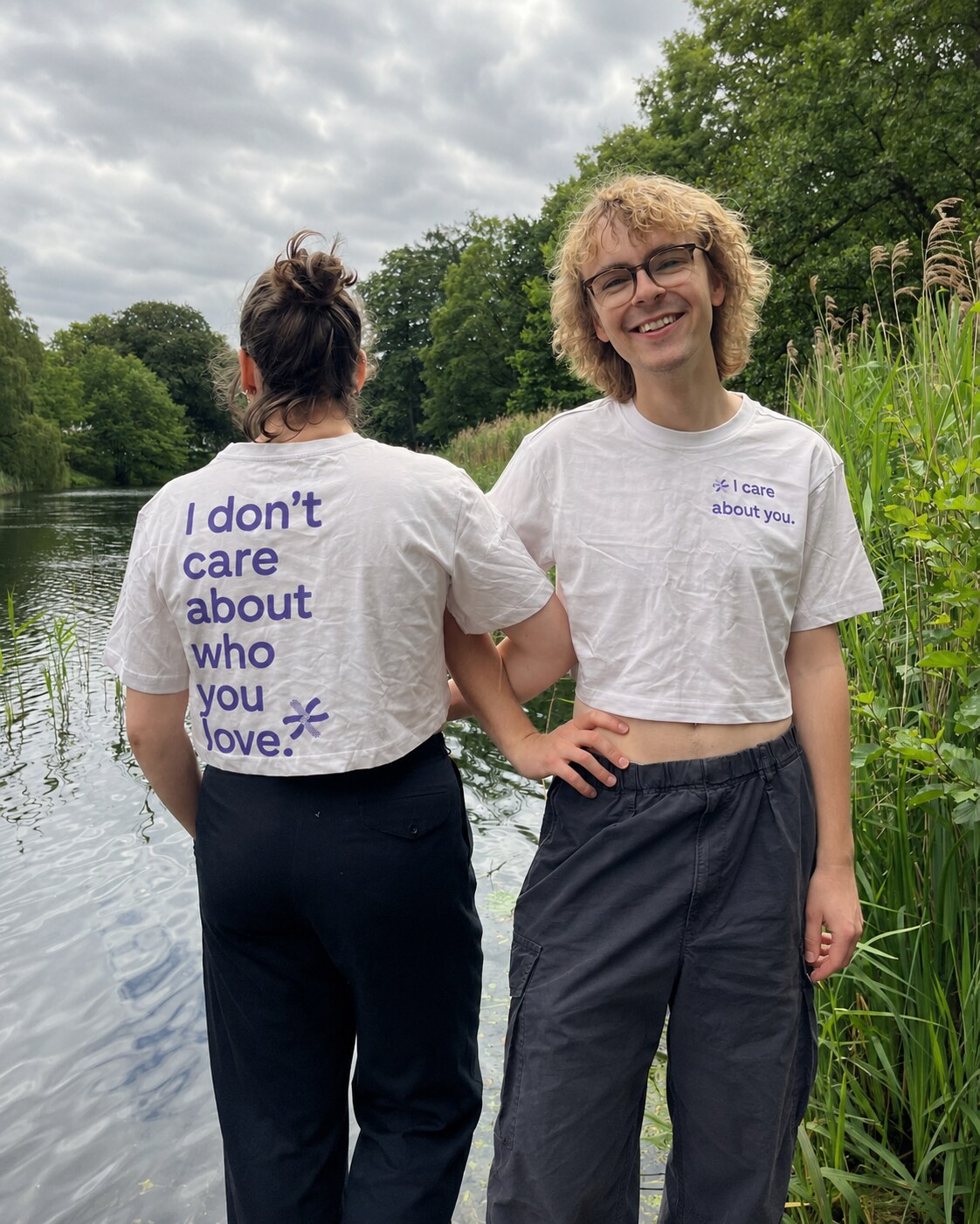 Unisex Shirt Cropped – Vorschau
